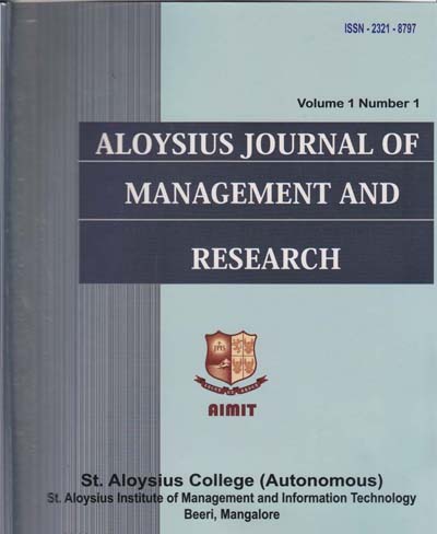 Aloysius Journal of Management and Research