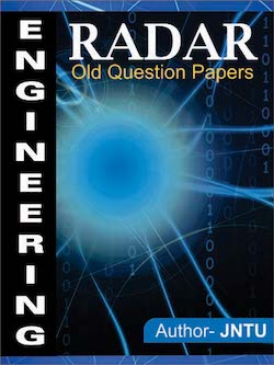 Radar Engineering Old question papers
